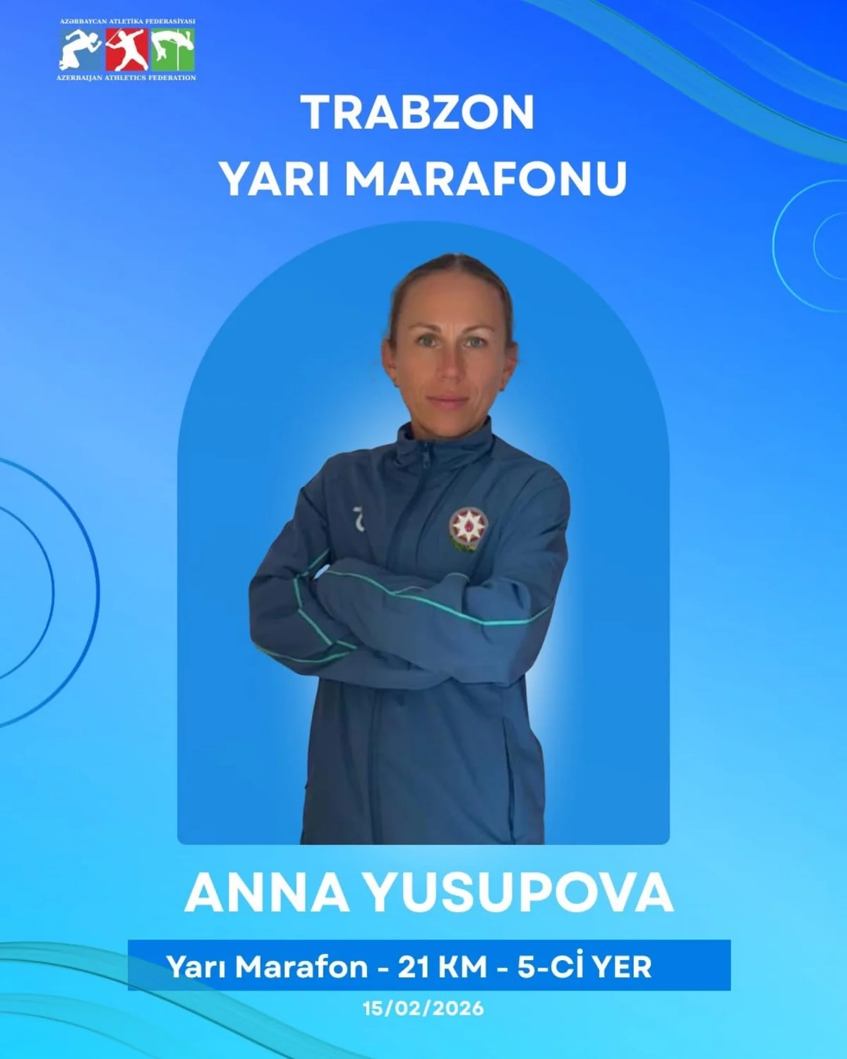 Azərbaycan atleti Türkiyədəki yarımarafonda beşinci yeri tutub