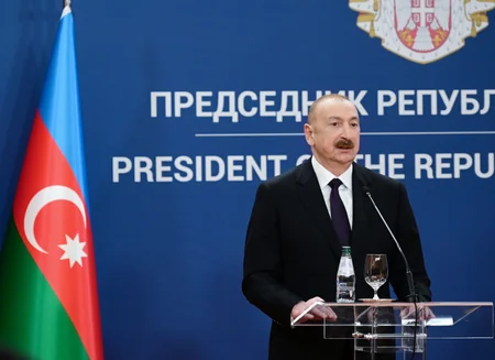 President of Azerbaijan Ilham Aliyev and President of Serbia Aleksandar Vučić delivered press statements - UPDATED