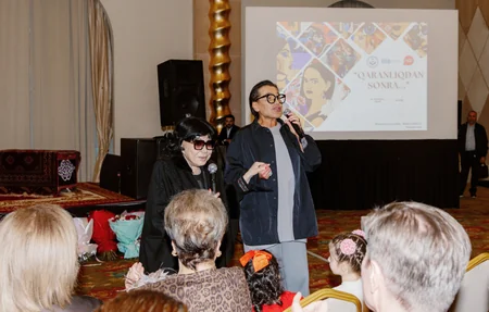 Bakı Media Mərkəzinin rəhbəri Arzu Əliyeva Qaranlıqdan sonra adlı tədbirdə iştirak edib