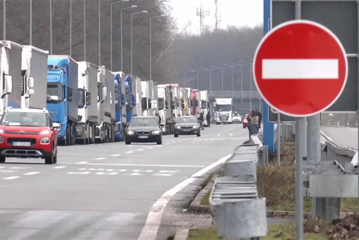 Балканские водители намерены продолжать протесты из-за сложностей со въездом в ЕС