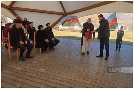 Xocalıya köçürülən daha 30 ailəyə mənzillərin açarları təqdim edilib - YENİLƏNİB