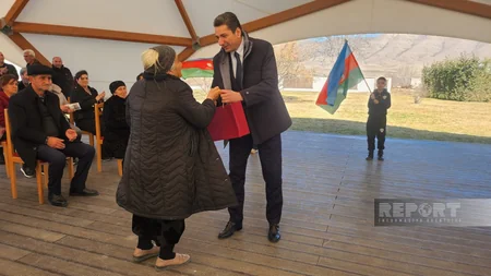 Xocalıya köçürülən daha 30 ailəyə mənzillərin açarları təqdim edilib - YENİLƏNİB
