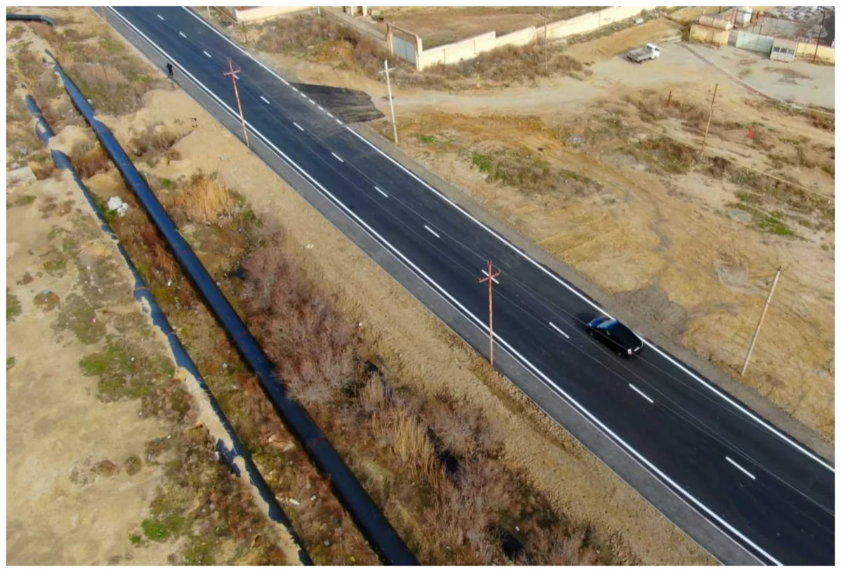 Masazırda 2 km-lik yolun əsaslı təmiri yekunlaşıb