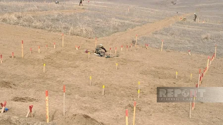 FHN əməkdaşı: GCS 200 qurğusu ilə saatda 750-1500 kv/metr ərazini minalardan təmizləmək olar
