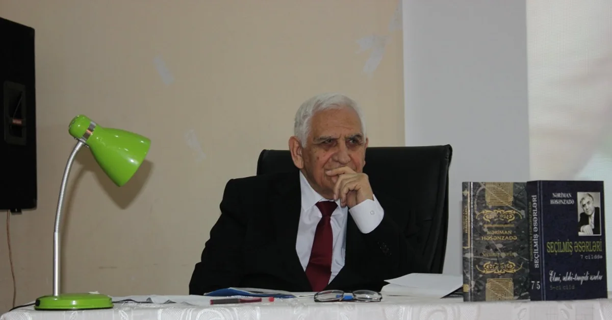 Prezident  və Birinci vitse-prezident Xalq şairi Nəriman Həsənzadəni doğum günü münasibətilə təbrik ediblər