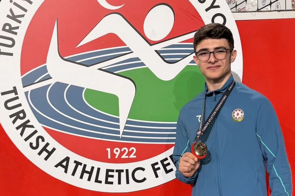 Türkiyədə qızıl medal qazanan Azərbaycan atleti: Dünya səviyyəli idmançı olmaq istəyirəm