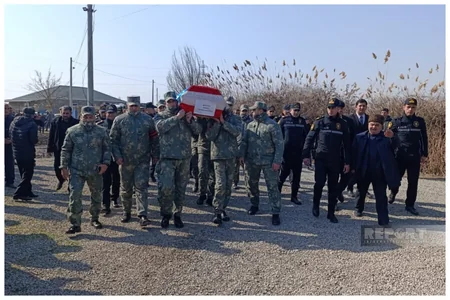 Sabirabadda I Qarabağ müharibəsinin itkin-şəhidi Rəsul Ağayev dəfn edilib - YENİLƏNİB