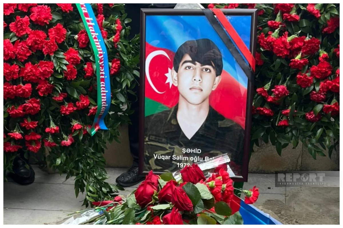 Göyçayda I Qarabağ müharibəsinin itkin-şəhidi Vüqar Babayev dəfn edilib - YENİLƏNİB