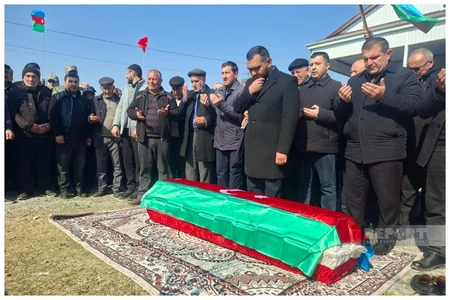 Sabirabadda I Qarabağ müharibəsinin itkin-şəhidi Rəsul Ağayev dəfn edilib - YENİLƏNİB