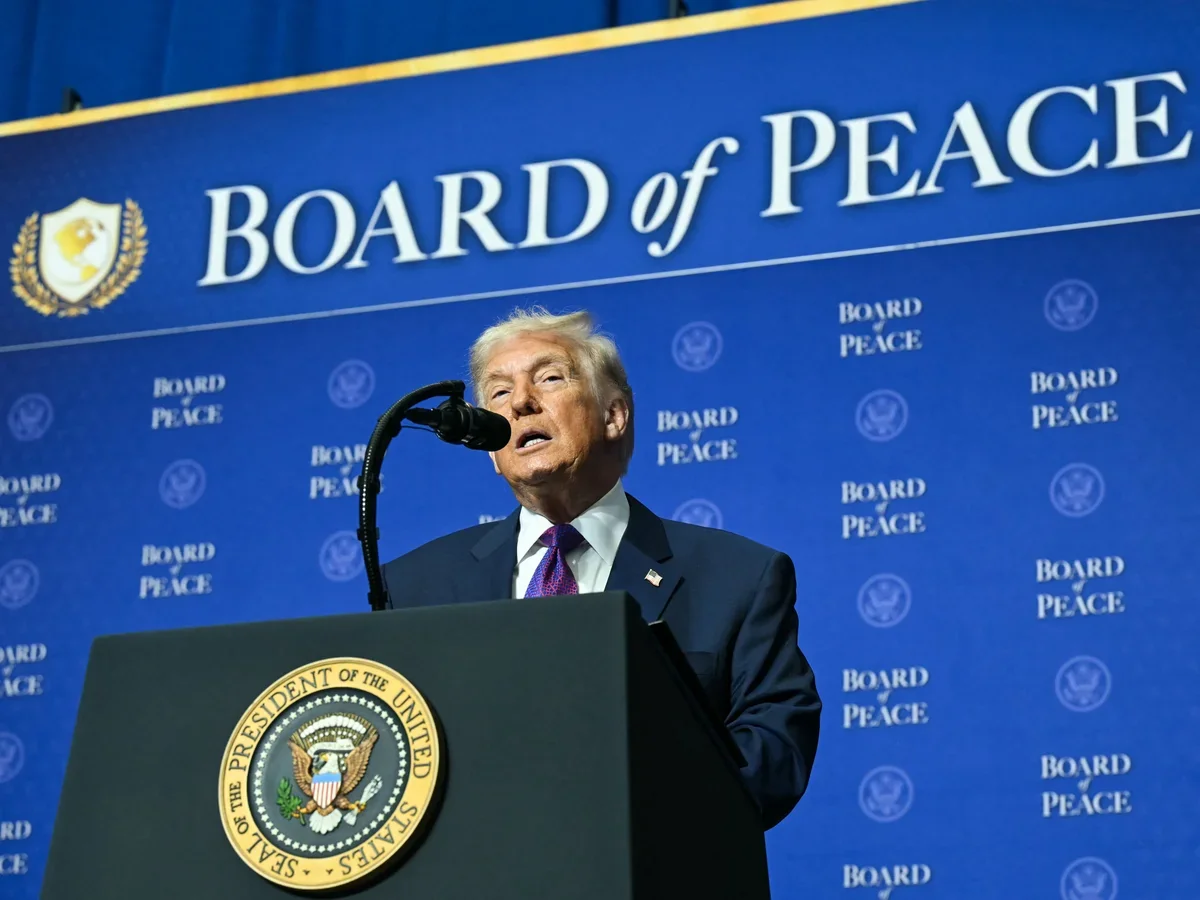 Donald Trump declares that peace has been established in Middle East