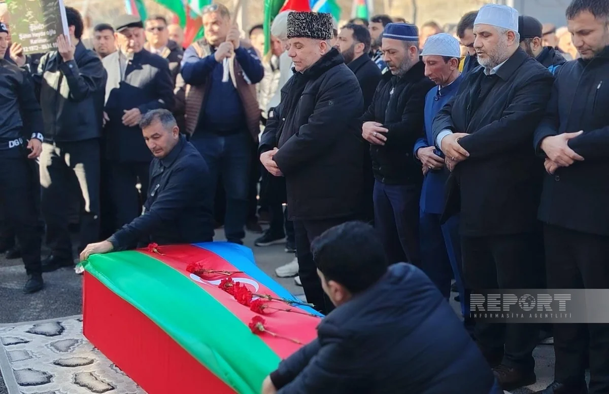 Mingəçevirdə I Qarabağ müharibəsinin itkin-şəhidi Şahin Kərimov dəfn edilib - YENİLƏNİB