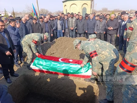Sabirabadda I Qarabağ müharibəsinin itkin-şəhidi Rəsul Ağayev dəfn edilib - YENİLƏNİB