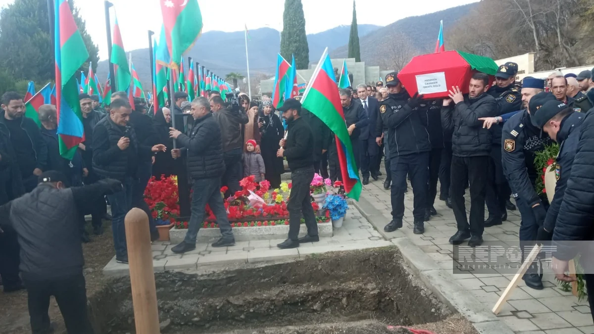 Balakəndə I Qarabağ müharibəsinin itkin-şəhidi Cavanşir Həsənov dəfn edilib - YENİLƏNİB