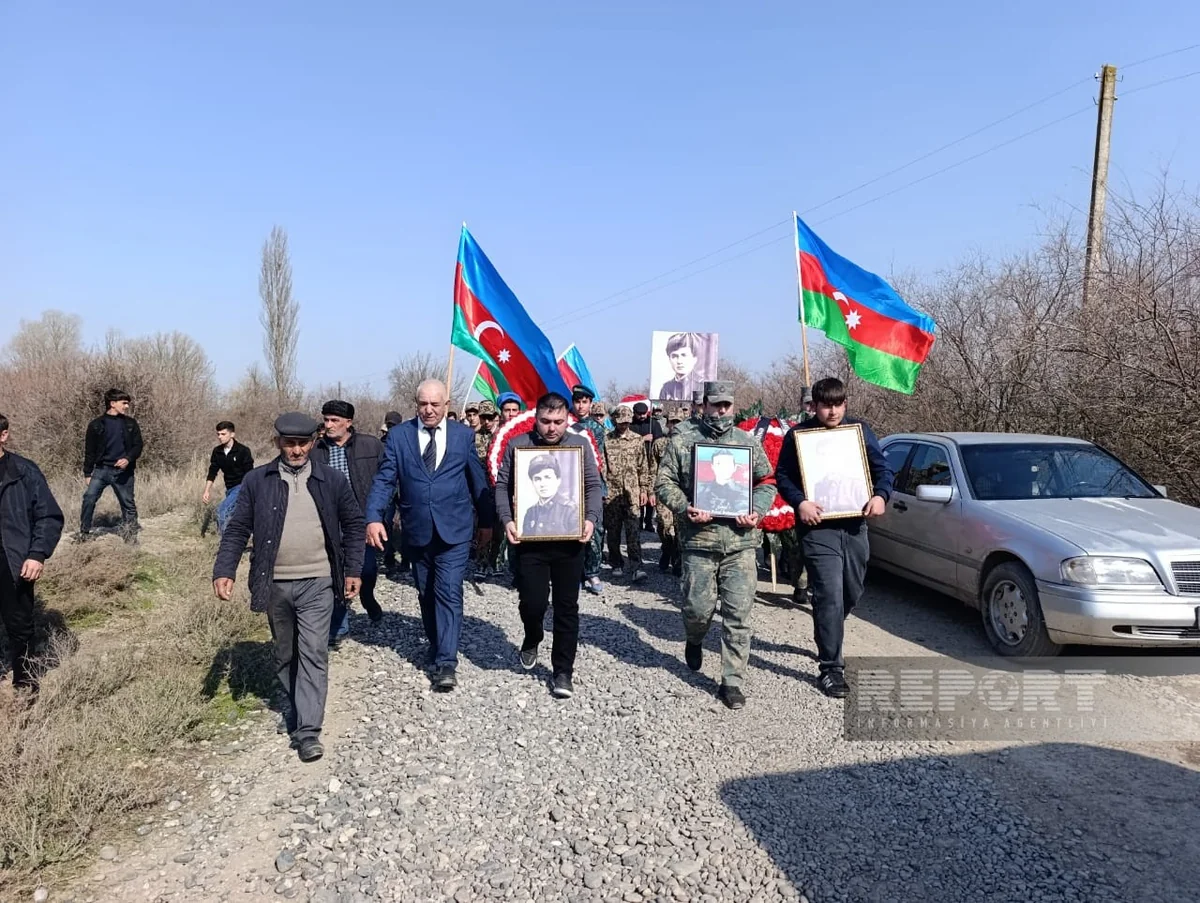 Sabirabadda I Qarabağ müharibəsinin itkin-şəhidi Rəsul Ağayev dəfn edilib - YENİLƏNİB