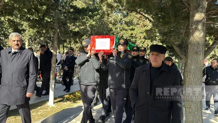 Sumqayıtda I Qarabağ müharibəsinin xanım şəhidi dəfn olunub - YENİLƏNİB