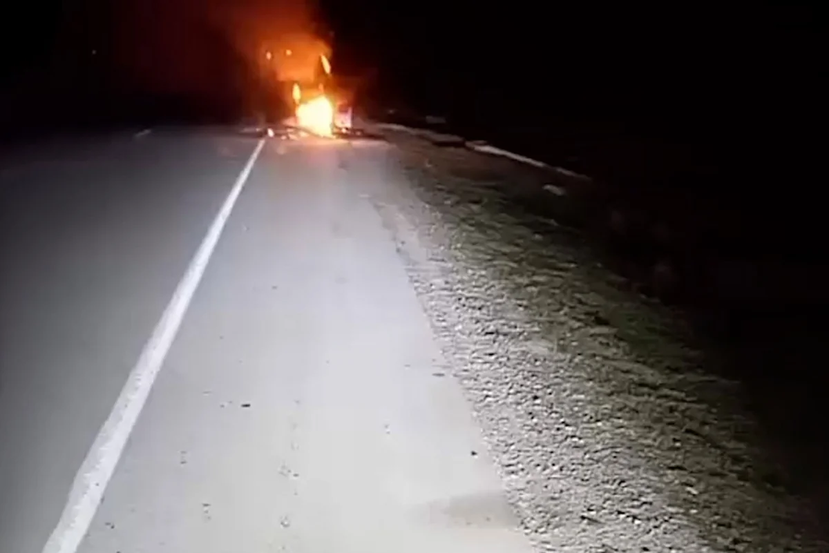 Salyanda yanan avtomobili söndürərkən maşın vuran FHN əməkdaşının son durumu açıqlanıb - YENİLƏNİB-2
