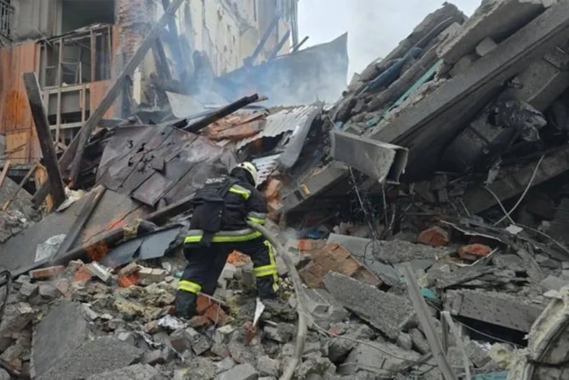 Rusiya Xarkova zərbələr endirib, ölən və yaralananlar var