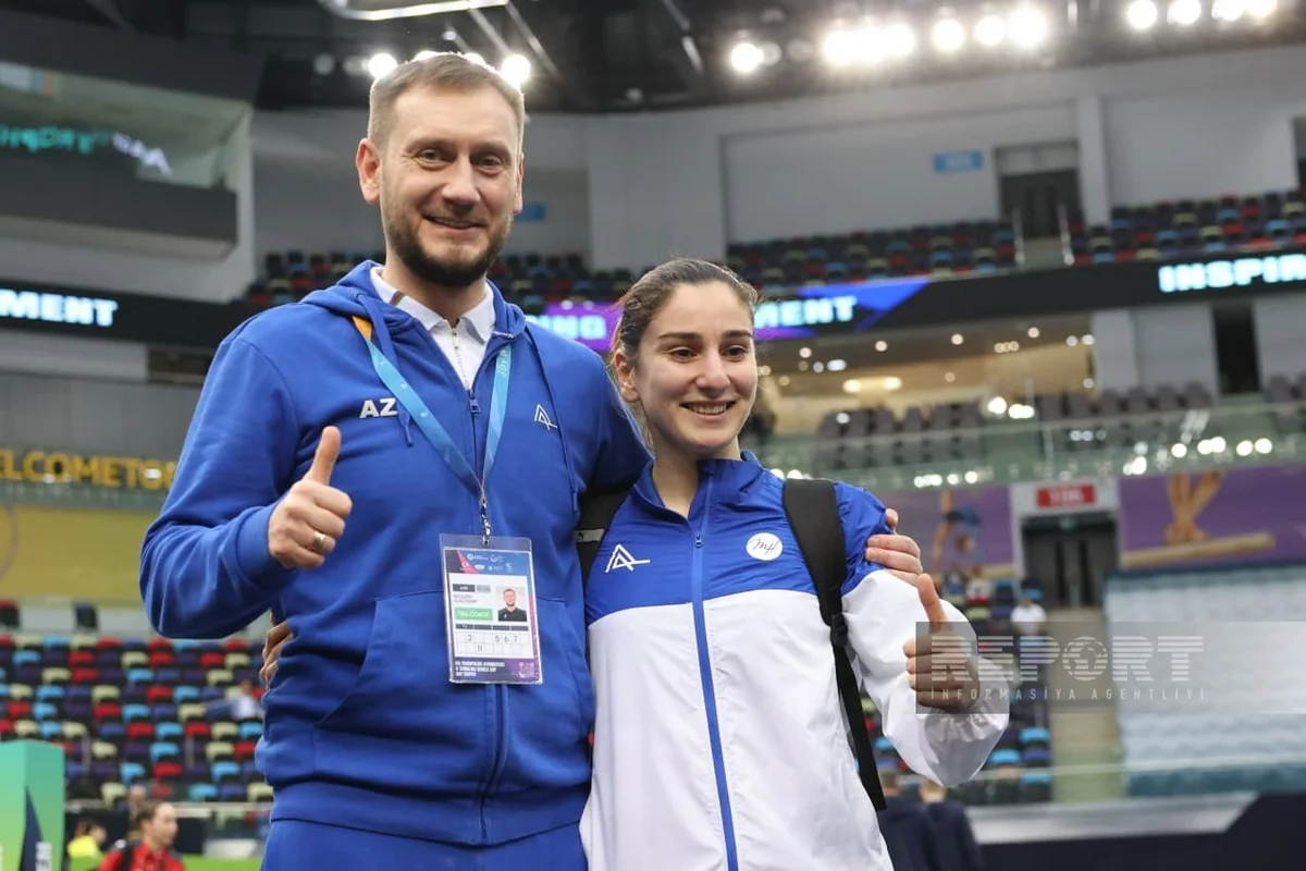 Azerbaijani gymnast grabs silver at World Cup