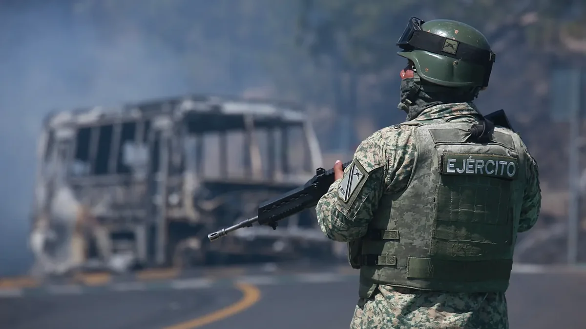 At least 25 Mexican national guard soldiers killed in clashes with drug cartel members