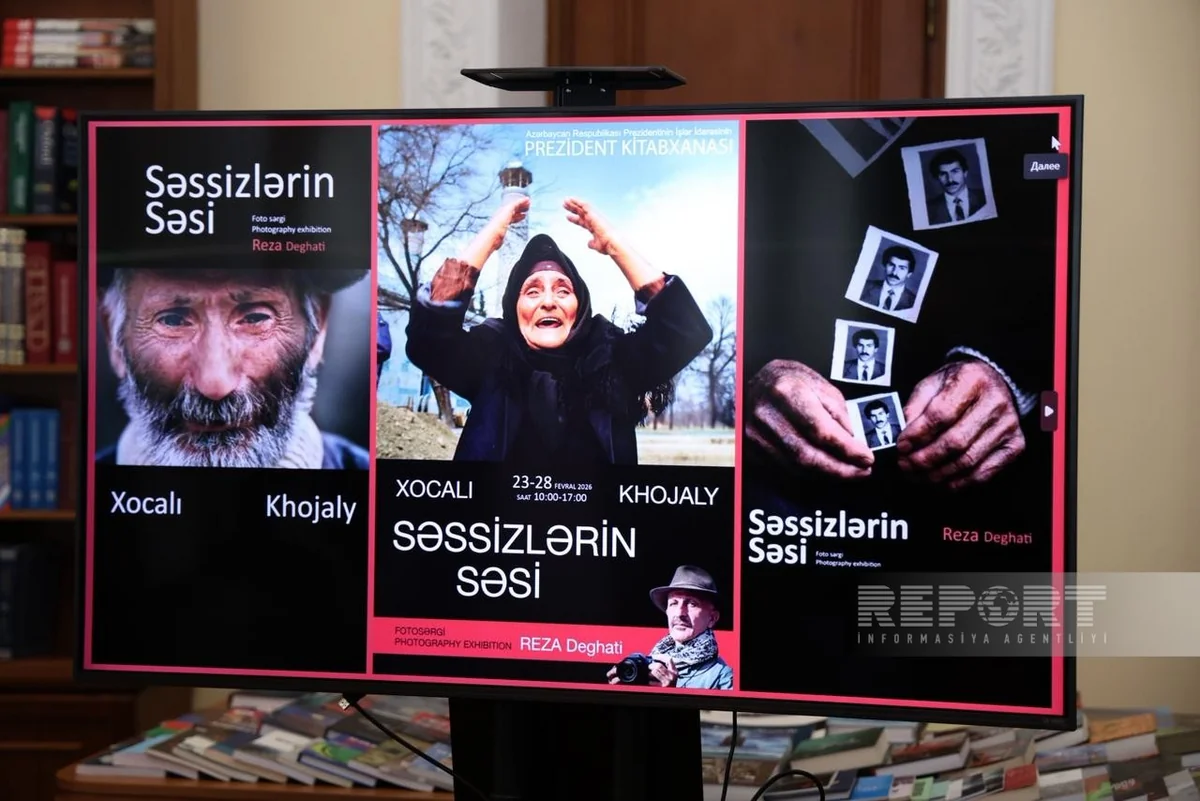 Bakıda Xocalı: Səssizlərin səsi Reza Deqatinin obyektivində adlı fotosərgi keçirilir