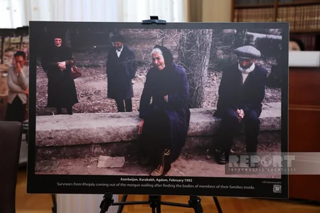 Bakıda Xocalı: Səssizlərin səsi Reza Deqatinin obyektivində adlı fotosərgi keçirilir