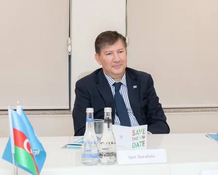 BMT-nin Azərbaycandakı rezident əlaqələndiricisi WUF13ə hazırlıq barədə məlumatlandırılıb