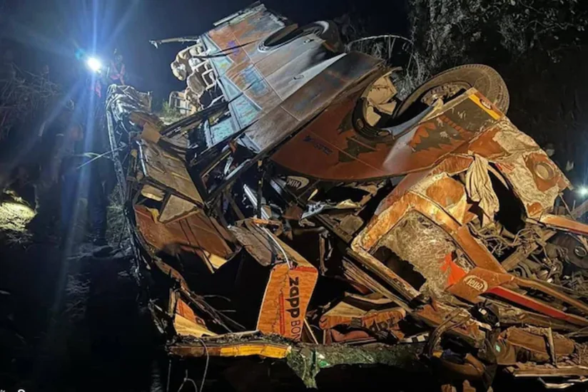 18 dead as bus plunges into river in central Nepal