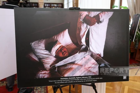 Bakıda Xocalı: Səssizlərin səsi Reza Deqatinin obyektivində adlı fotosərgi keçirilir