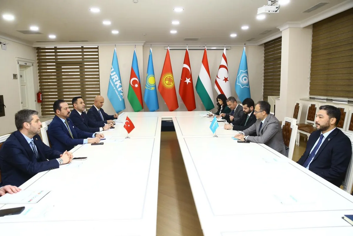 TÜRKPA-da AKP sədrinin müavininin rəhbərlik etdiyi nümayəndə heyəti ilə görüş keçirilib