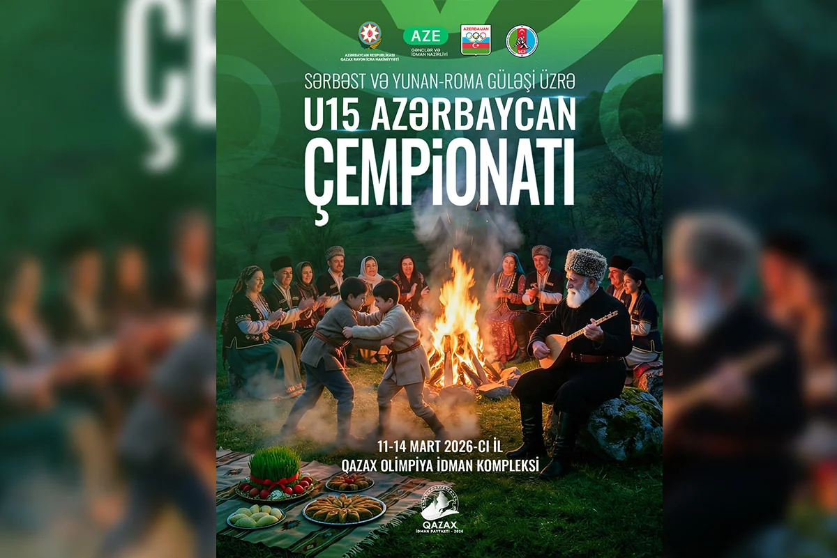 Qazax şəhəri sərbəst və yunan-Roma güləşi üzrə U-15 ölkə çempionatına ev sahibliyi edəcək