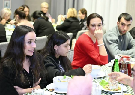 Leyla Əliyeva Qubada iftar məclisində iştirak edib