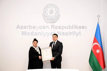 Народные артисты и художники Азербайджана получили Почетные дипломы Минкультуры