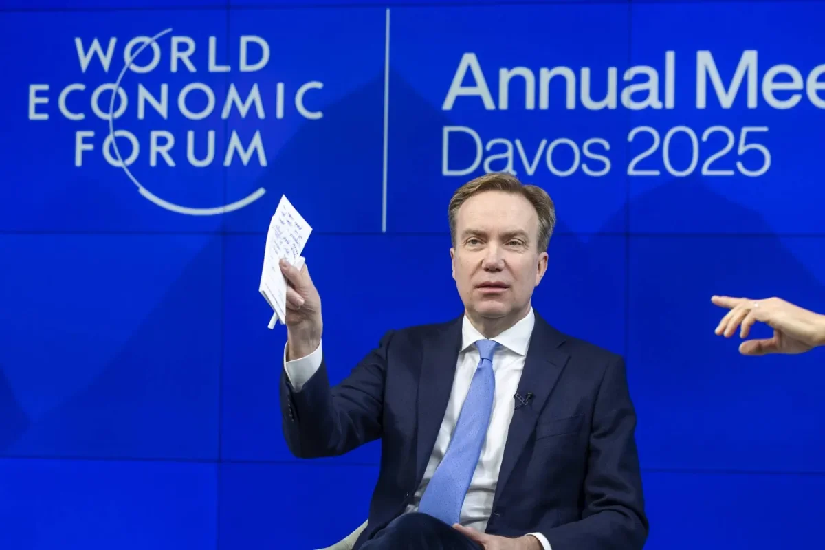 Börge Brende Epşteynlə əlaqələrinə görə Davos Forumunun rəhbəri vəzifəsindən istefa verib