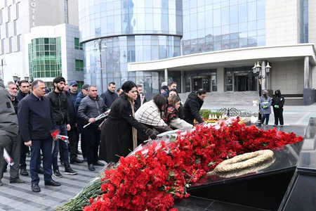 Dövlət Komitəsində Xocalı soyqırımının 34-cü ildönümü ilə bağlı tədbir keçirilib