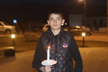 Xocalıda soyqırım qurbanlarının xatirəsinə flaşmob keçirilib