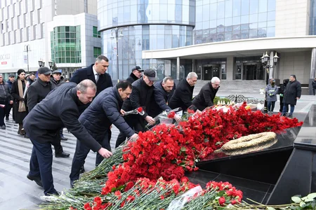 Dövlət Komitəsində Xocalı soyqırımının 34-cü ildönümü ilə bağlı tədbir keçirilib
