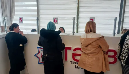 Masallı Rayon Mərkəzi Xəstəxanasında elektron növbə sistemi istifadəyə verilib