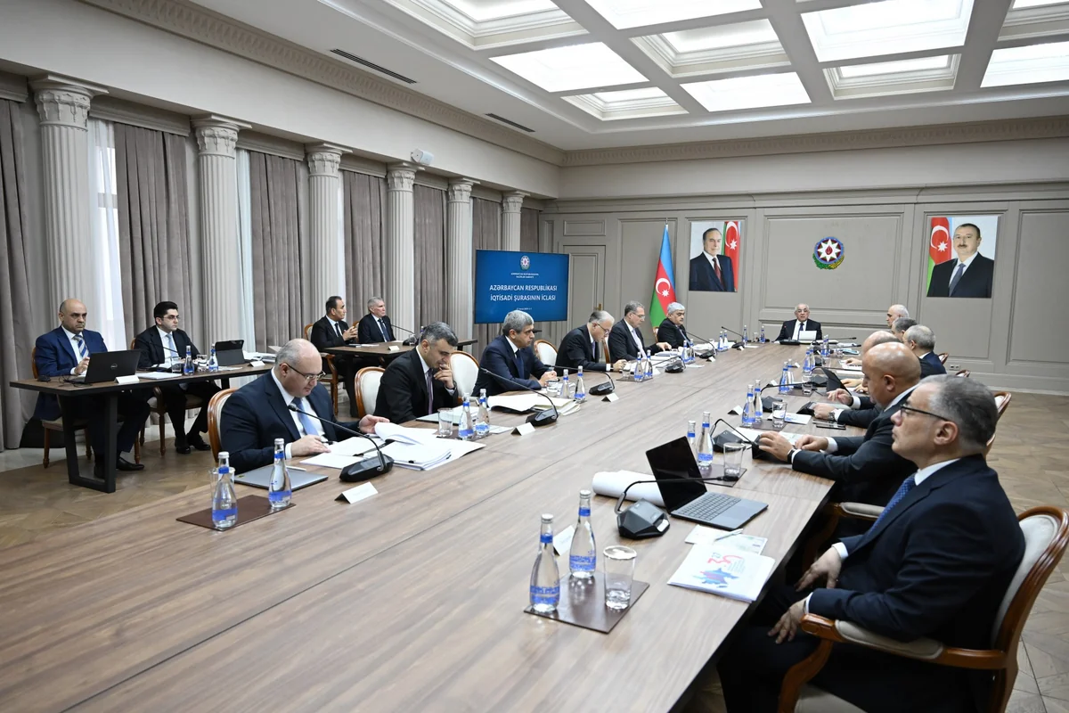İqtisadi Şuranın iclasında sosial-iqtisadi inkişaf strategiyası müzakirə edilib