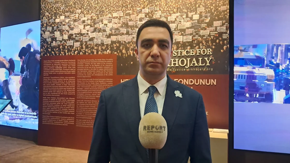 Heydər Əliyev Fondunun əməkdaşı: Xocalı Soyqırımı Memorialı tarixi yaddaşın yaradılmasına həsr edilib