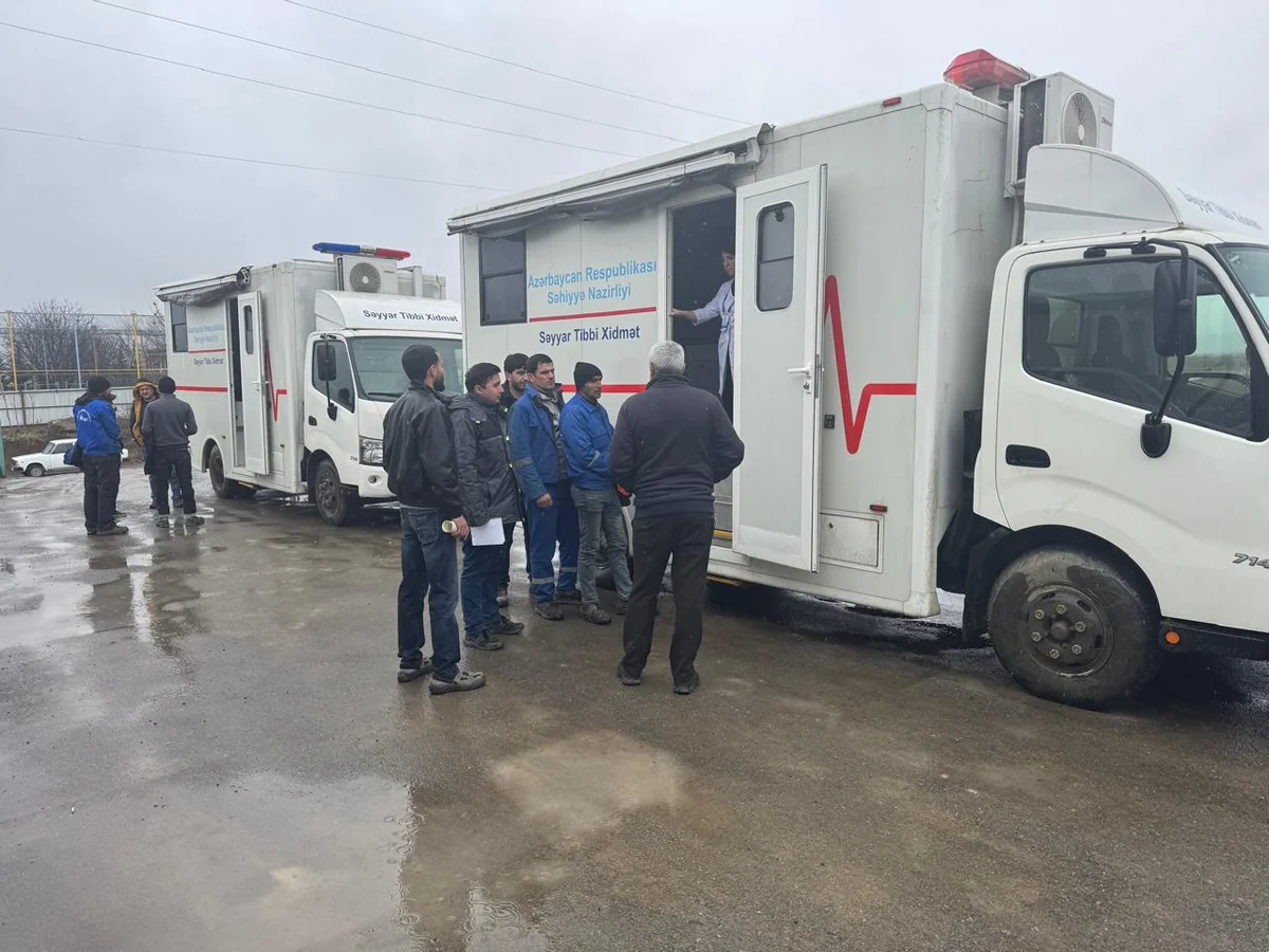 Ağdamda 200-dən çox sakin tibbi müayinədən keçib