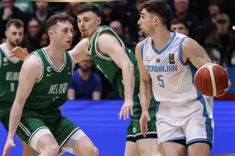 Сборная Азербайджана по баскетболу одолела сборную Ирландии