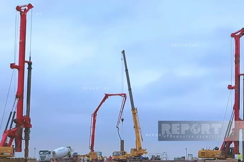 Masdar şirkətinin nümayəndə heyəti Biləsuvar GES-də aparılan işlərlə tanış olub