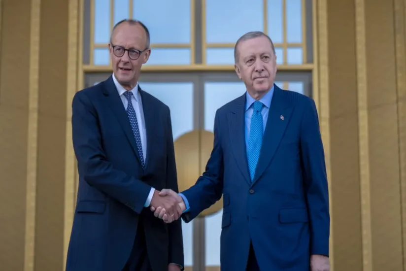 Erdogan and Merz mull situation in Middle East
