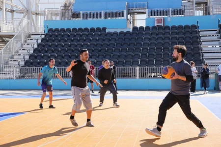 Report komandası 3x3 basketbol turnirində ikinci yeri tutub