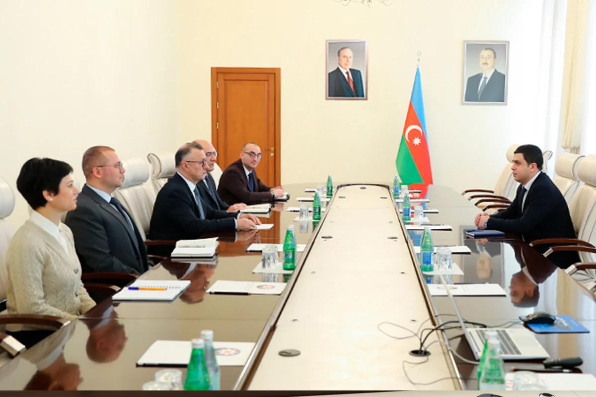 Teymur Musayev Yüksəliş müsabiqəsinin qalibi ilə görüşüb
