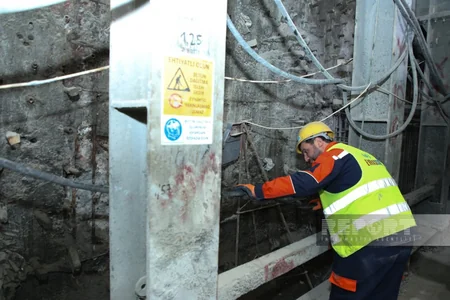 Həzi Aslanov metrostansiyasının dalanında yenidənqurma yeni mərhələyə keçib