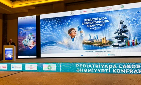 TƏBİB-in dəstəyi ilə Pediatriyada laboratoriyanın əhəmiyyəti mövzusunda konfrans keçirilib