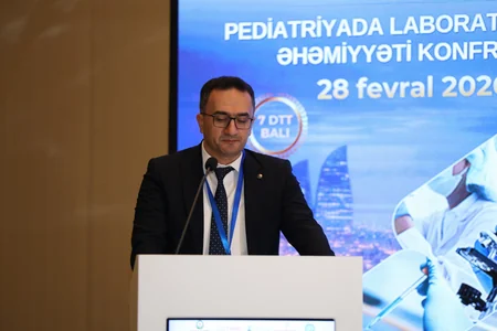 TƏBİB-in dəstəyi ilə Pediatriyada laboratoriyanın əhəmiyyəti mövzusunda konfrans keçirilib