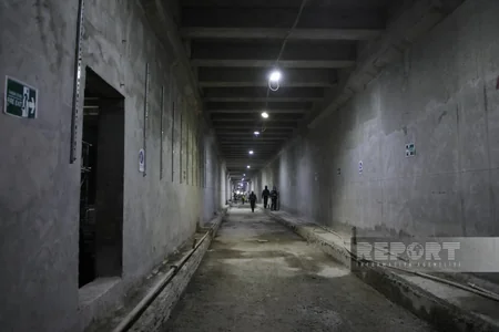 Həzi Aslanov metrostansiyasının dalanında yenidənqurma yeni mərhələyə keçib