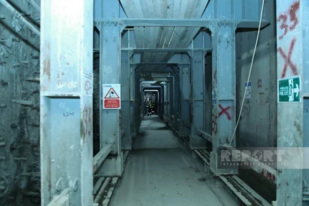 Həzi Aslanov metrostansiyasının dalanında yenidənqurma yeni mərhələyə keçib